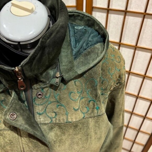 Suede Anorak style jacket - Picture 4 of 8